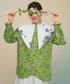 Playing Card Collar Line Shirt